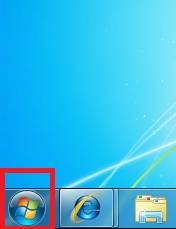 Windows 7 Start Button